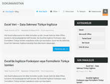 Tablet Screenshot of dokumanistan.com
